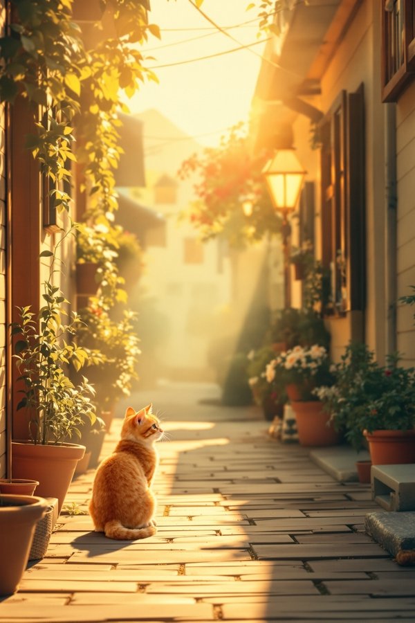 巷口的猫